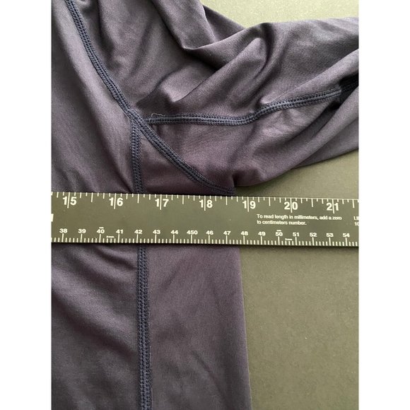 Womens SIMPLY SOUTHERN Nylon Stretch Jacket Full Zip Size Small Navy Blue‎ Gold - Picture 8 of 10